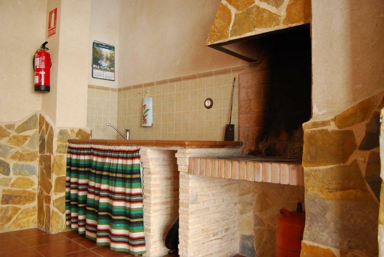 Casa Rural Parajes Del Jucar Casas de Benítez Esterno foto